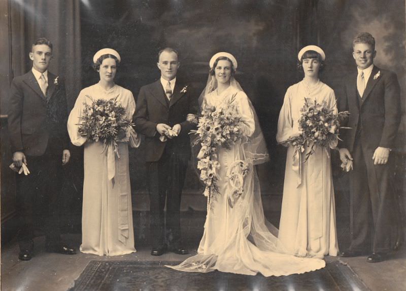 The 1930s Wedding Dresses and their Timeless Styles - A Pictorial Walk Down the Aisle