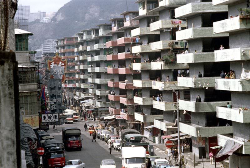 Apartments, Hong Kong, 1972