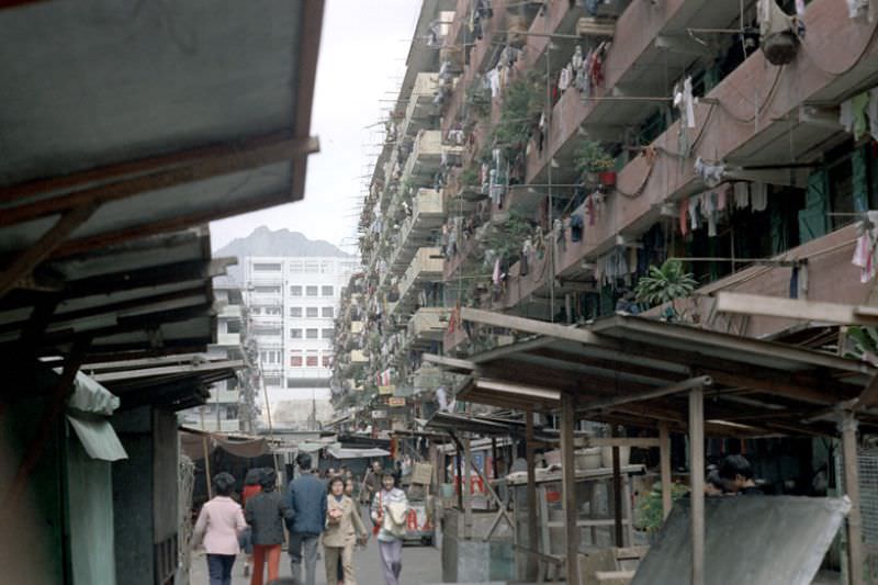 Apartments, Hong Kong, 1972