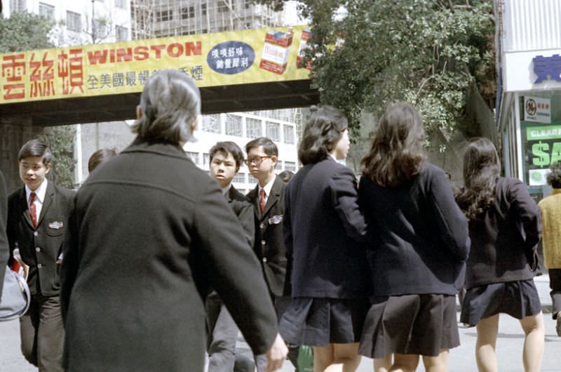 Argyle Street, Mong Kok, Hong Kong, 1972