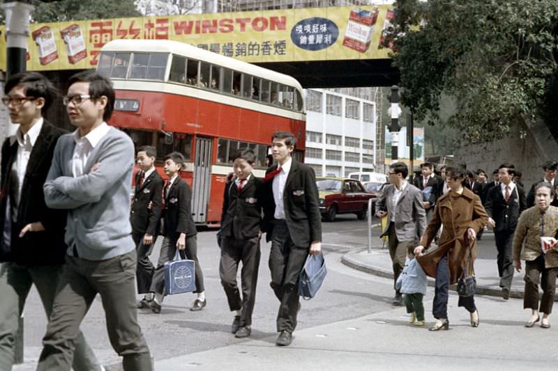 Argyle Street, Mong Kok, Hong Kong, 1972