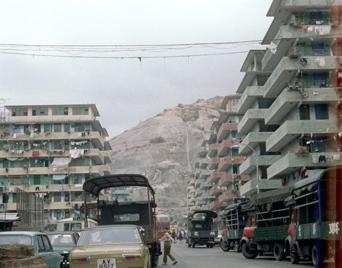 Shek Kip Mei estate, Sham Shui Po, Hong Kong, 1972