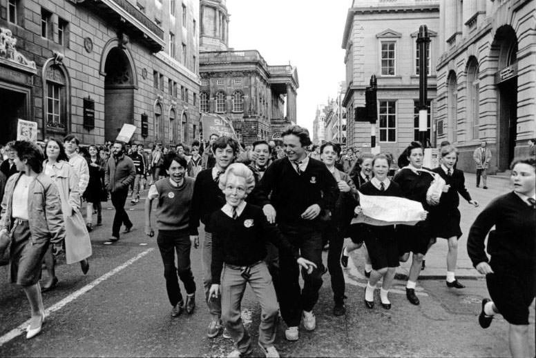 Echoes of Rebellion: The 1985 UK School Students' Strike Against YTS Conscription