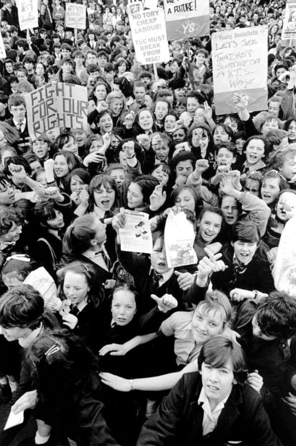 Echoes of Rebellion: The 1985 UK School Students' Strike Against YTS Conscription