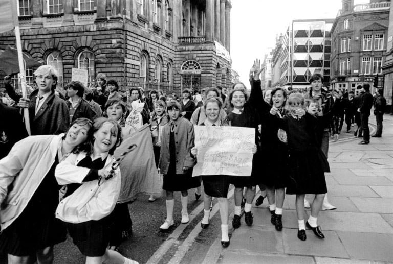 Echoes of Rebellion: The 1985 UK School Students' Strike Against YTS Conscription