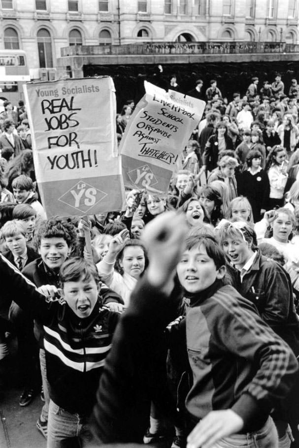 Echoes of Rebellion: The 1985 UK School Students' Strike Against YTS Conscription