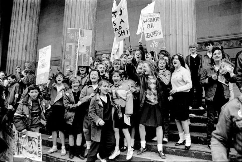 Echoes of Rebellion: The 1985 UK School Students' Strike Against YTS Conscription