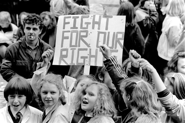 Echoes of Rebellion: The 1985 UK School Students' Strike Against YTS Conscription