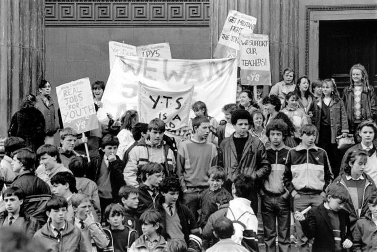 Echoes of Rebellion: The 1985 UK School Students' Strike Against YTS Conscription