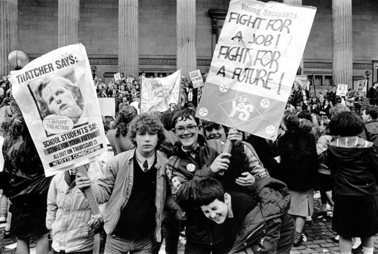 Echoes of Rebellion: The 1985 UK School Students' Strike Against YTS Conscription