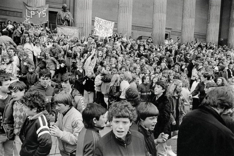 Echoes of Rebellion: The 1985 UK School Students' Strike Against YTS Conscription