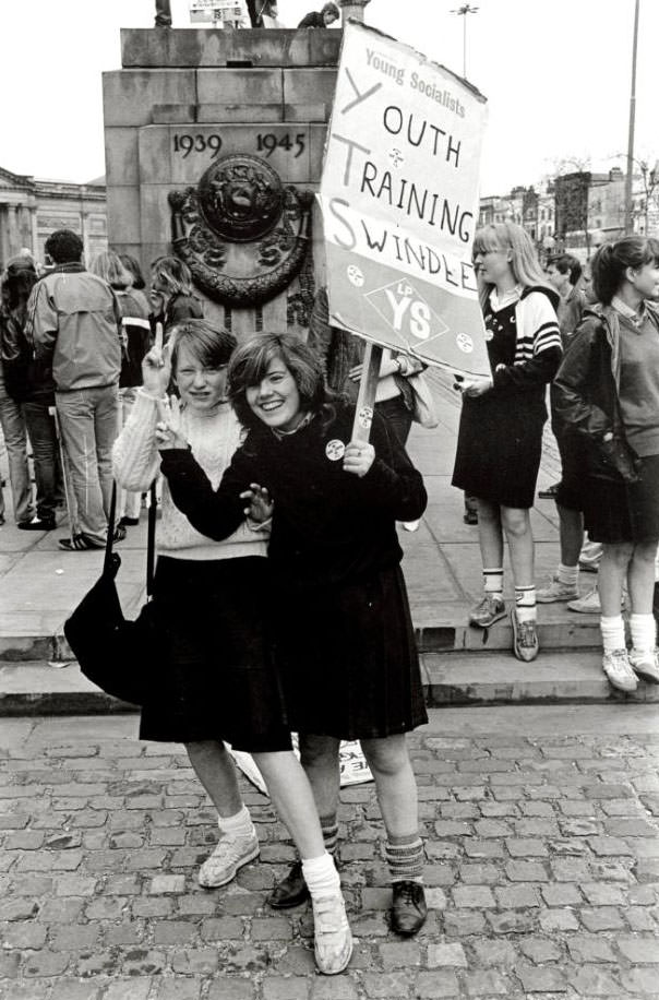 Echoes of Rebellion: The 1985 UK School Students' Strike Against YTS Conscription