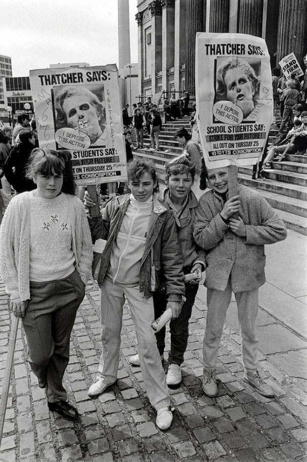 Echoes of Rebellion: The 1985 UK School Students' Strike Against YTS Conscription