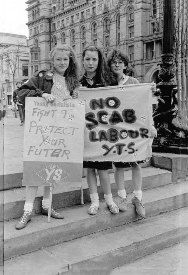 Echoes of Rebellion: The 1985 UK School Students' Strike Against YTS Conscription