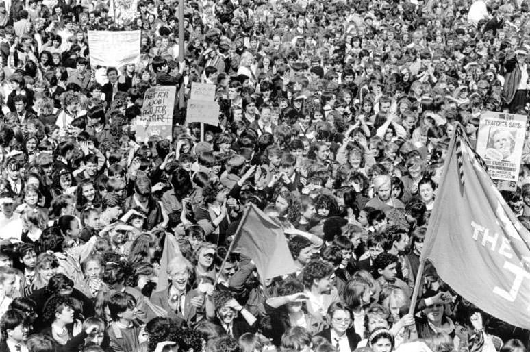 Echoes of Rebellion: The 1985 UK School Students' Strike Against YTS Conscription