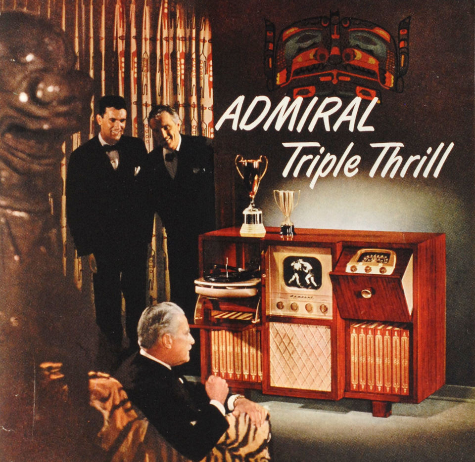 Vintage Ads of Admiral Televisions From the 1950s