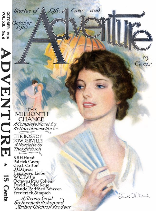 Adventure cover, October 1916