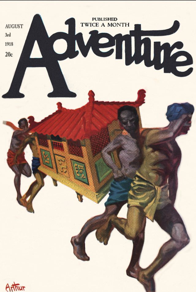 Adventure cover, August 3, 1918