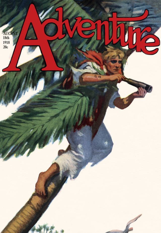 Adventure cover, August 18, 1918