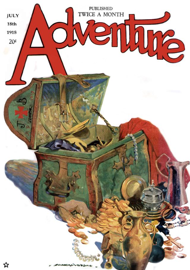 Adventure cover, July 18, 1918