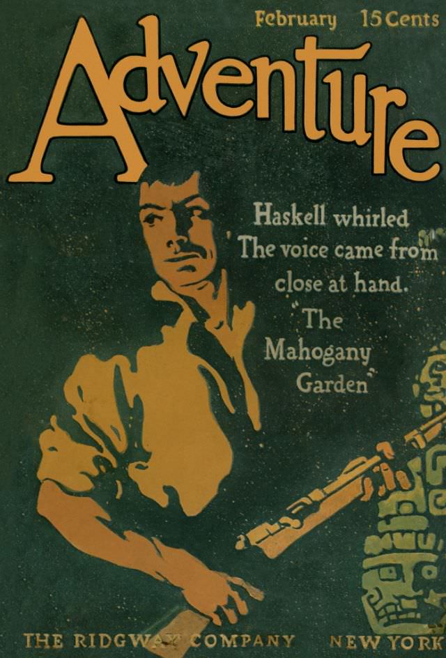 Adventure cover, February 1911