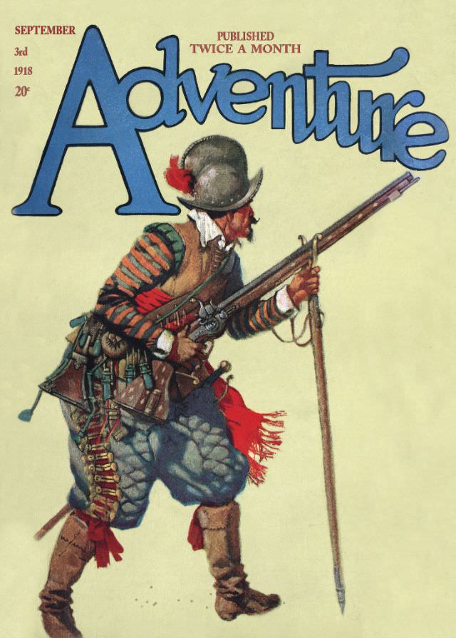 Adventure cover, September 3, 1918