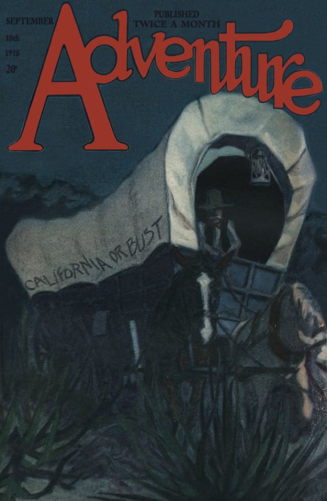 Adventure cover, September 18, 1918