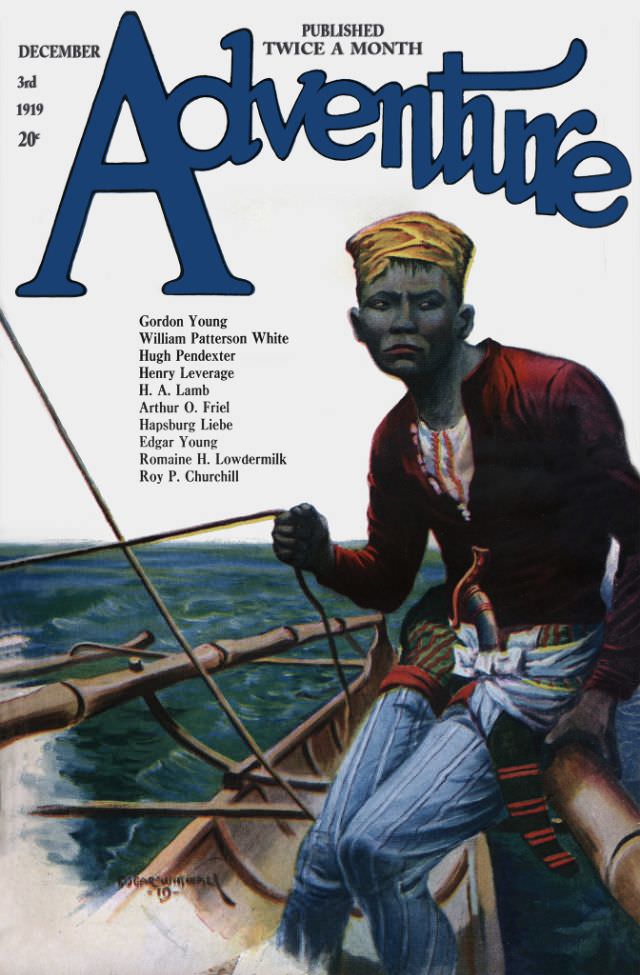 Adventure cover, December 3, 1919