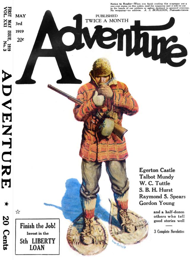Adventure cover, May 3, 1919
