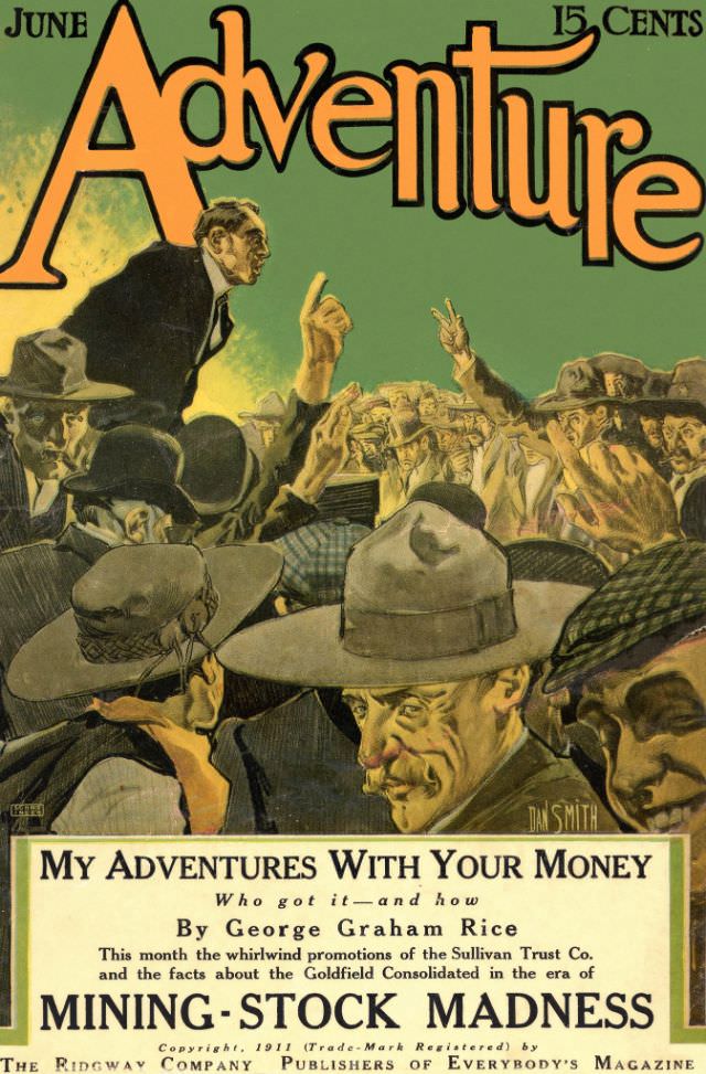 Adventure cover, June 1911