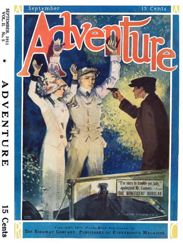 Adventure cover, September 1911