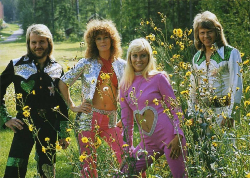 Agnetha Fältskog's Iconic Pink Heart Jumpsuit: A Nostalgic Blast from ABBA's Past