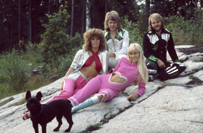 Agnetha Fältskog's Iconic Pink Heart Jumpsuit: A Nostalgic Blast from ABBA's Past