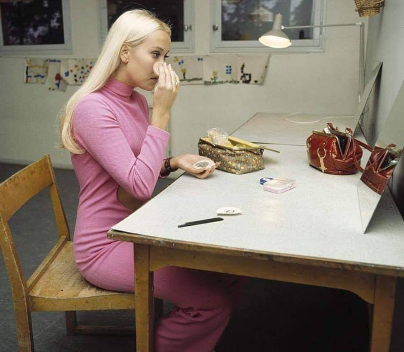 Agnetha Fältskog's Iconic Pink Heart Jumpsuit: A Nostalgic Blast from ABBA's Past