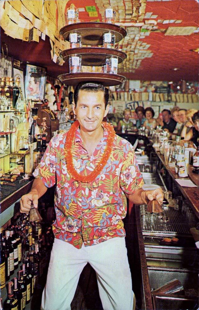 Stanley the Great, The Castaways Tahitian Bar, Miami Beach, Florida