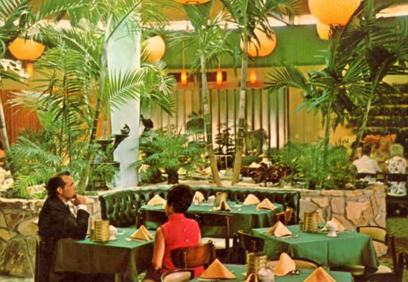 Tropical Garden Room at the Sandollar Restaurant, St Petersburg, FL