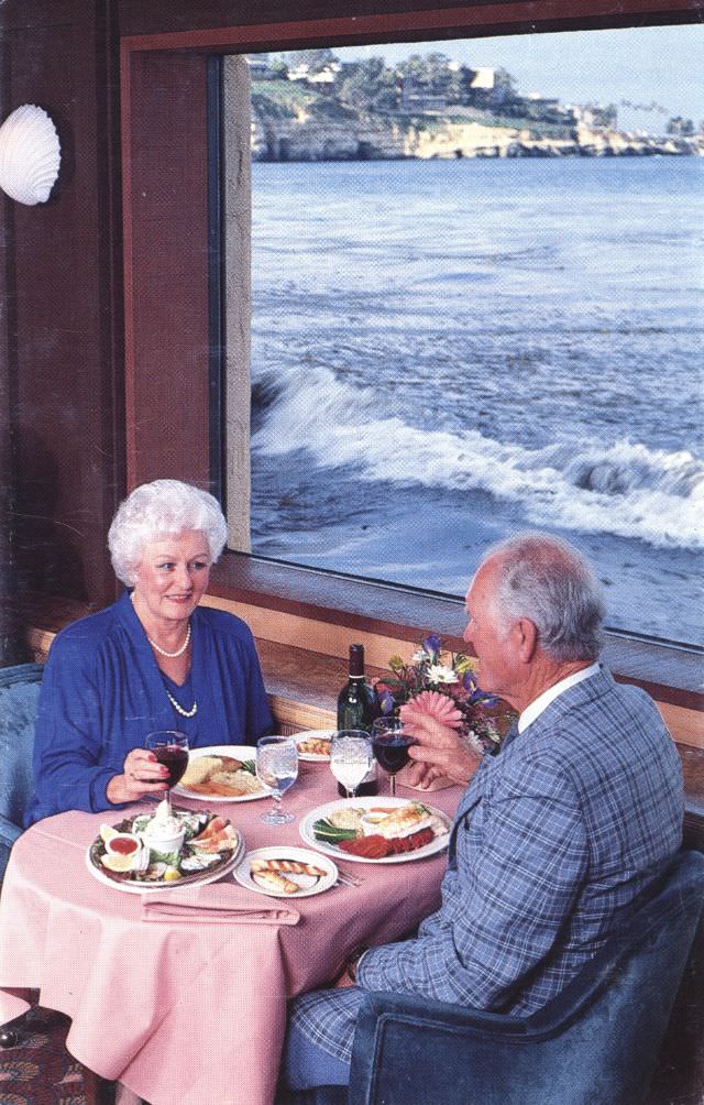 Marine Room Restaurant, La Jolla, California