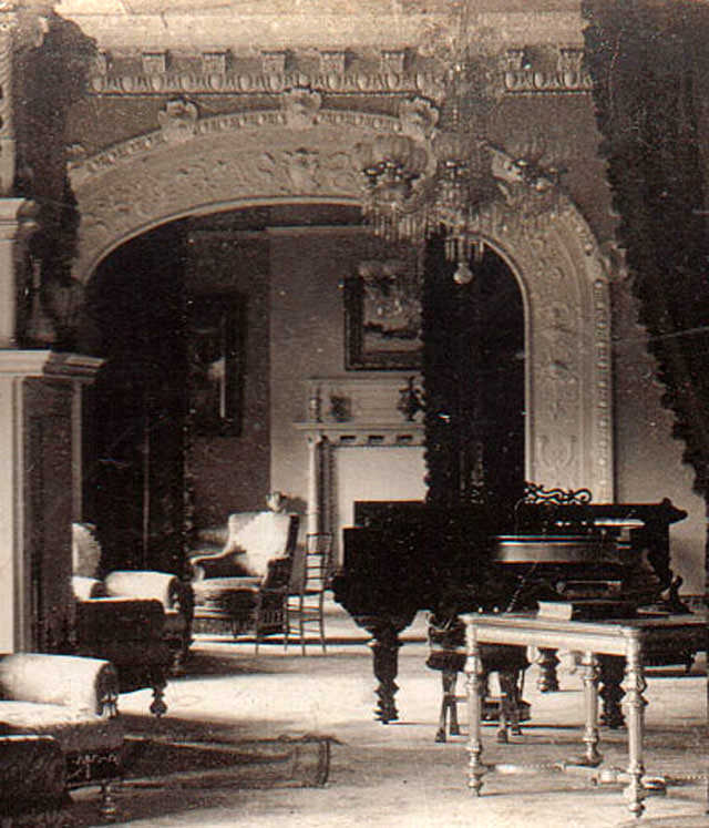 Music Room of Ponce-de-Leon Hotel, Florida, 1870s