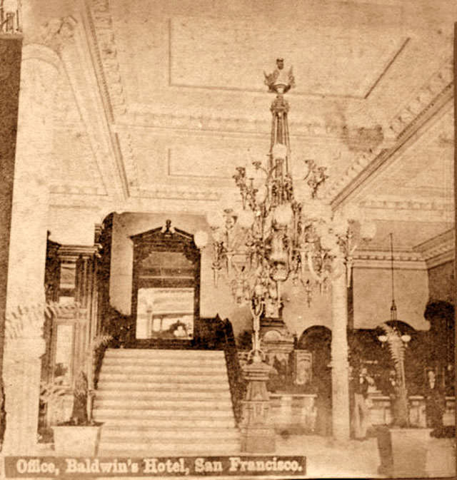 Baldwin Hotel, San Francisco, CA, 1870s