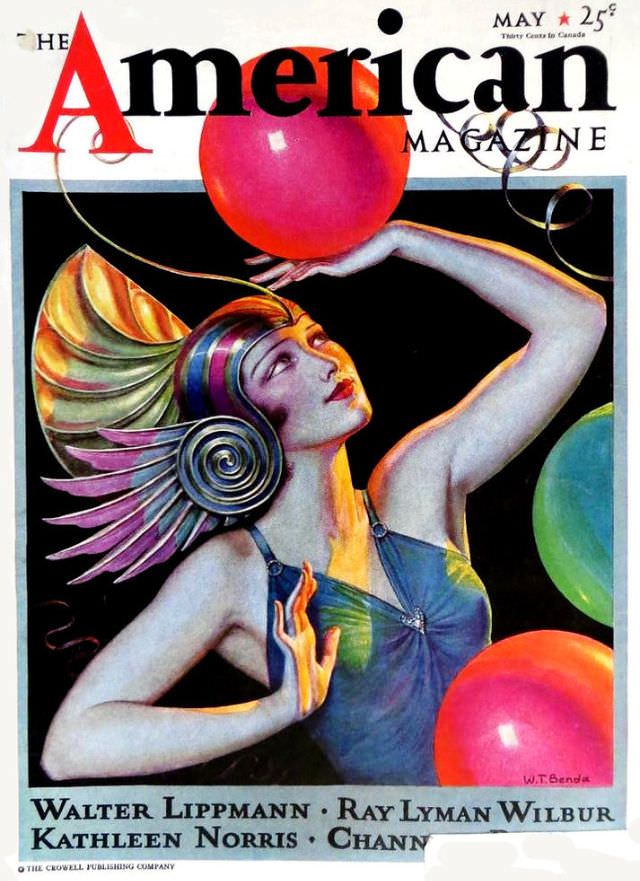 The American Magazine cover, May 1933