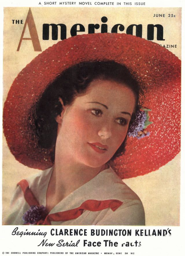 The American Magazine cover, June 1936