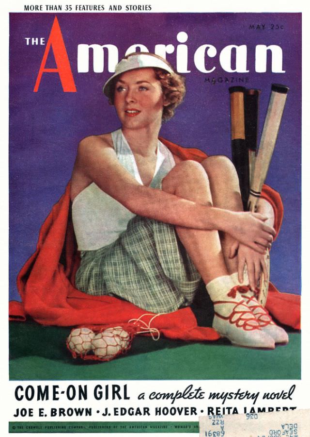 The American Magazine cover, May 1936