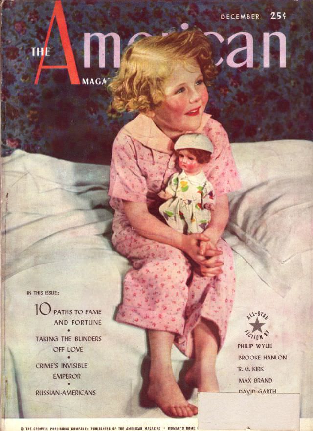 The American Magazine cover, December 1937