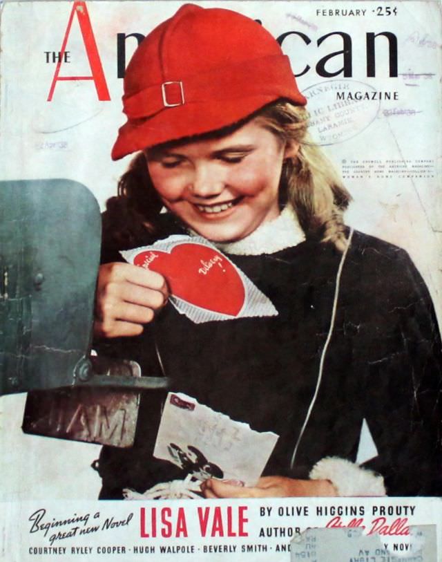 The American Magazine cover, February 1938