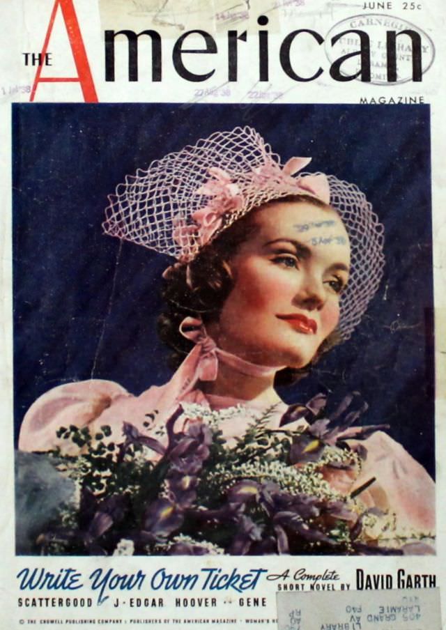The American Magazine cover, June 1938