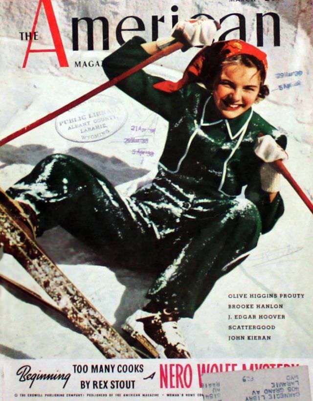 The American Magazine cover, March 1938