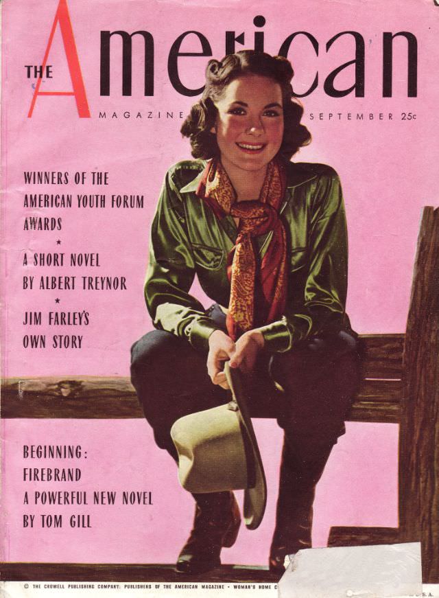The American Magazine cover, September 1938