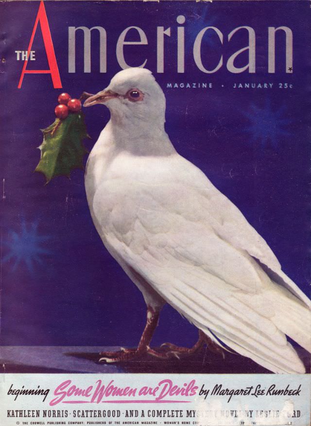 The American Magazine cover, January 1939