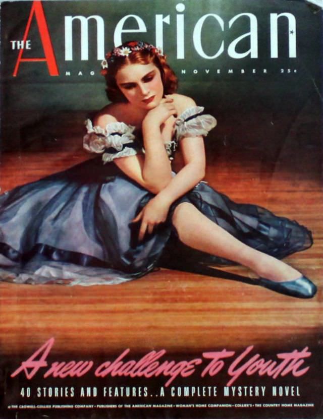 The American Magazine cover, November 1939
