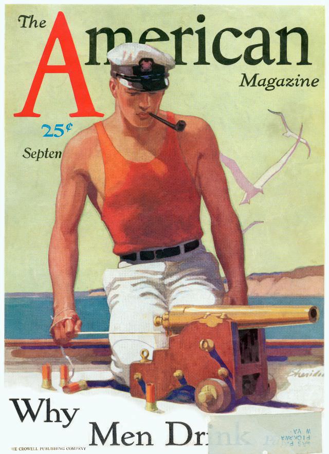 The American Magazine cover, September 1931